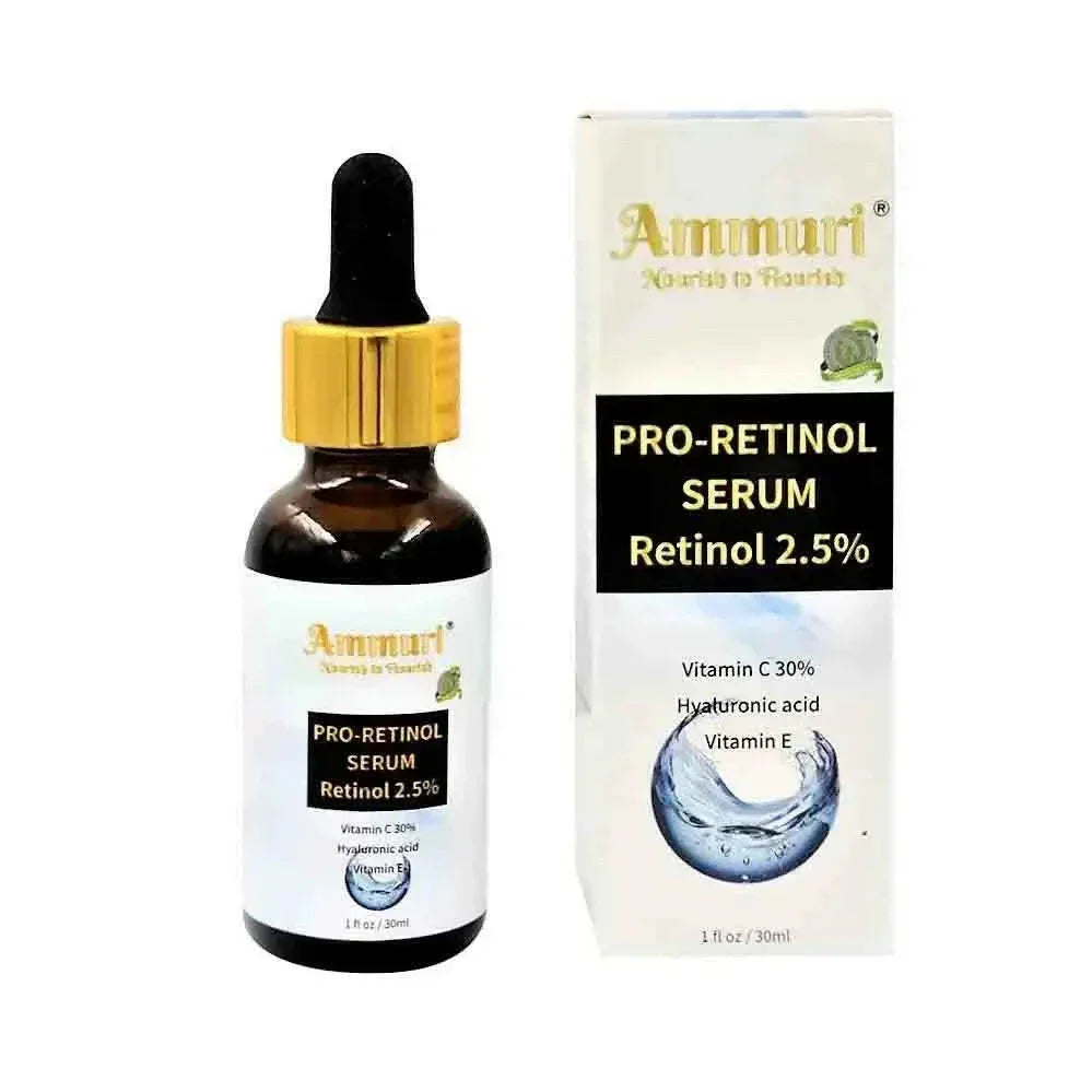Ammuri Pro-Retinol 2.5% Face Serum - Anti Aging Retinol Serum